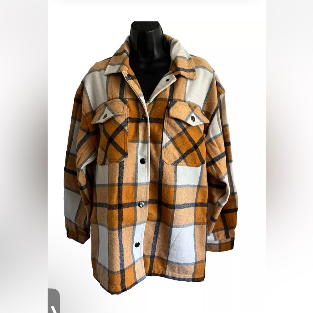 HFX Ladies' Shirt Jacket Size S yellow